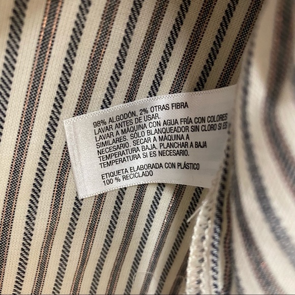 Cat & Jack Long Sleeve Shine Striped Top NWT - Picture 6 of 7